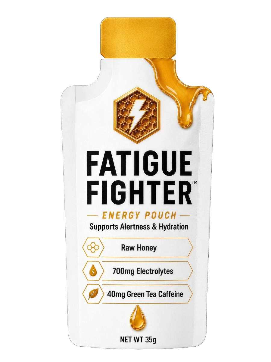 Fatigue Fighter energy pouch, front